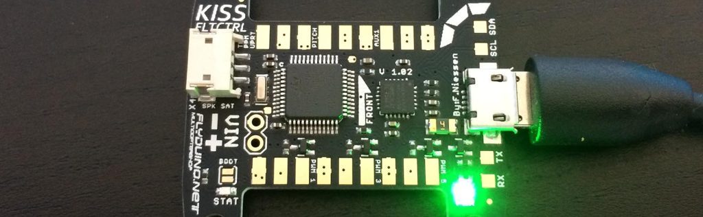 Flyduino KISS FC - Powered up