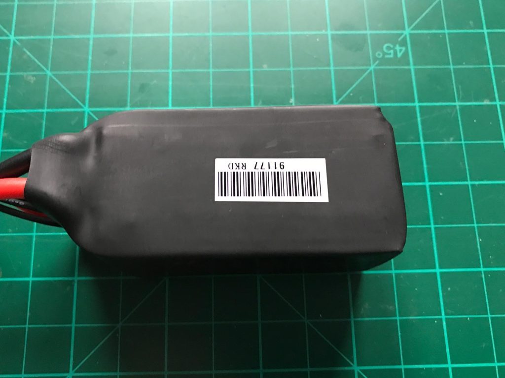 Turnigy Graphene 1300 mAh 65C - Top View