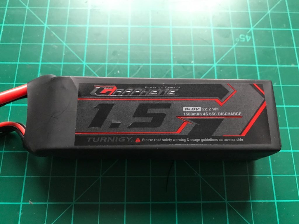 Turnigy Graphene 1500 mAh 65C - Front View