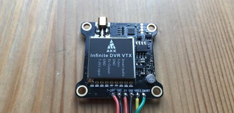 AKK Infinite DVR VTX FPV Transmitter - Top View