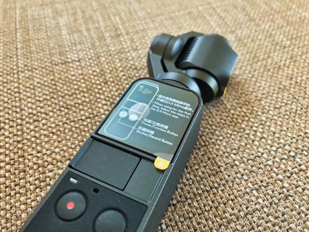 DJI Osmo Pocket - Display mit Schutzfolie