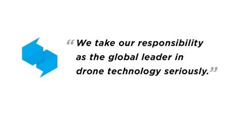DJI Your Data is not our business Quote