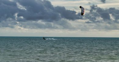Kite Surfer auf den Florida Keys