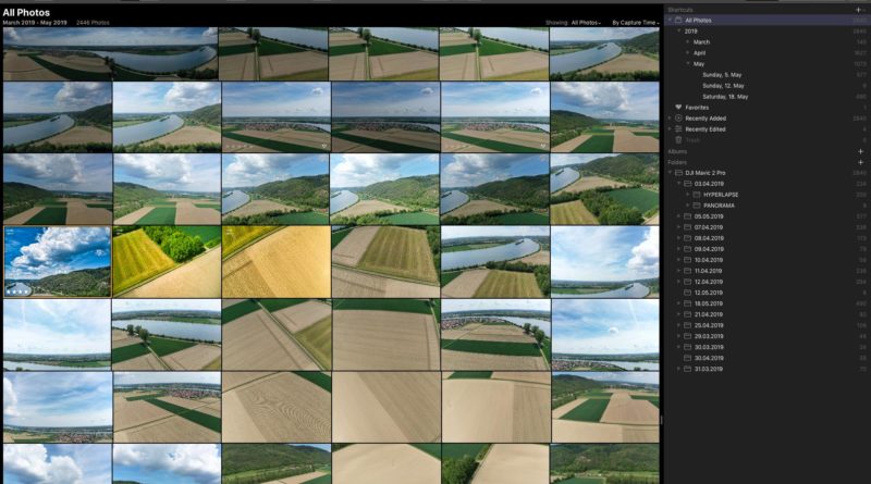 Luminar Katalog mit Fotos - Luminar 3.1