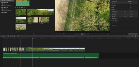 Final Cut Pro X - Videoschnittprogramm für Drohnenvideos