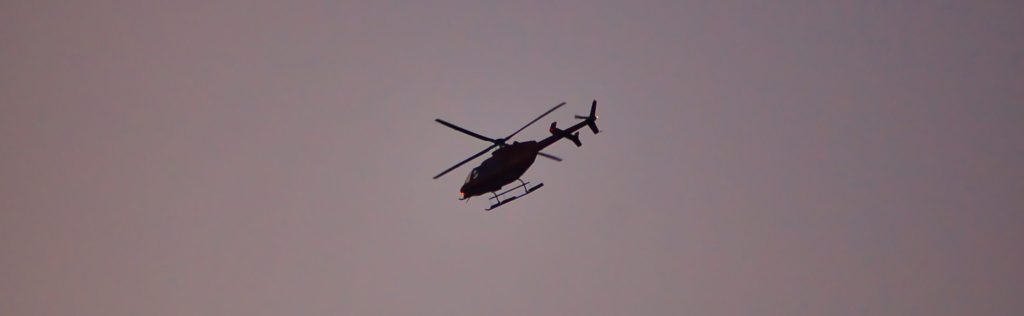 Helikopter im Einsatz