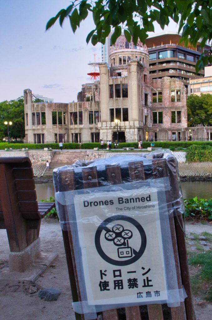 Drohnen-Verbot in Japan - Atomic Bomb Dome in Hiroshima
