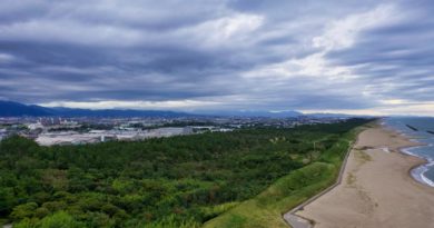 Kanazawa Stand (Japan) Luftbild