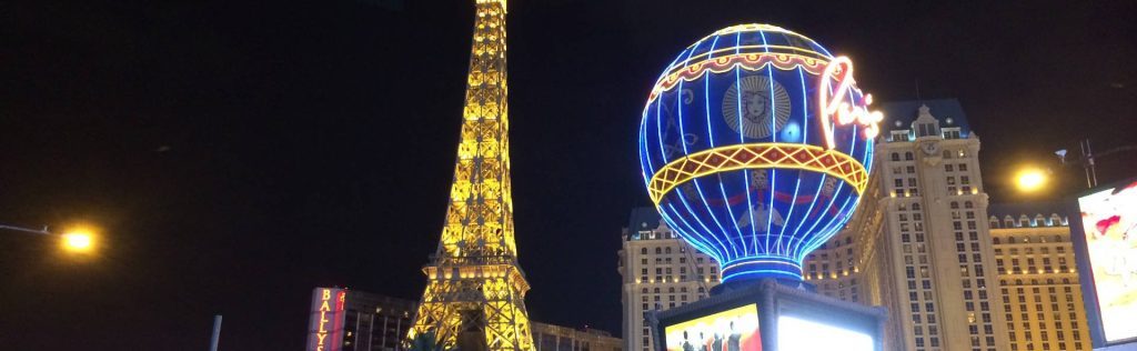 Las Vegas Foto bei Nacht