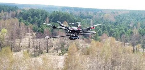 Routescene LidarPod über Chernobyl