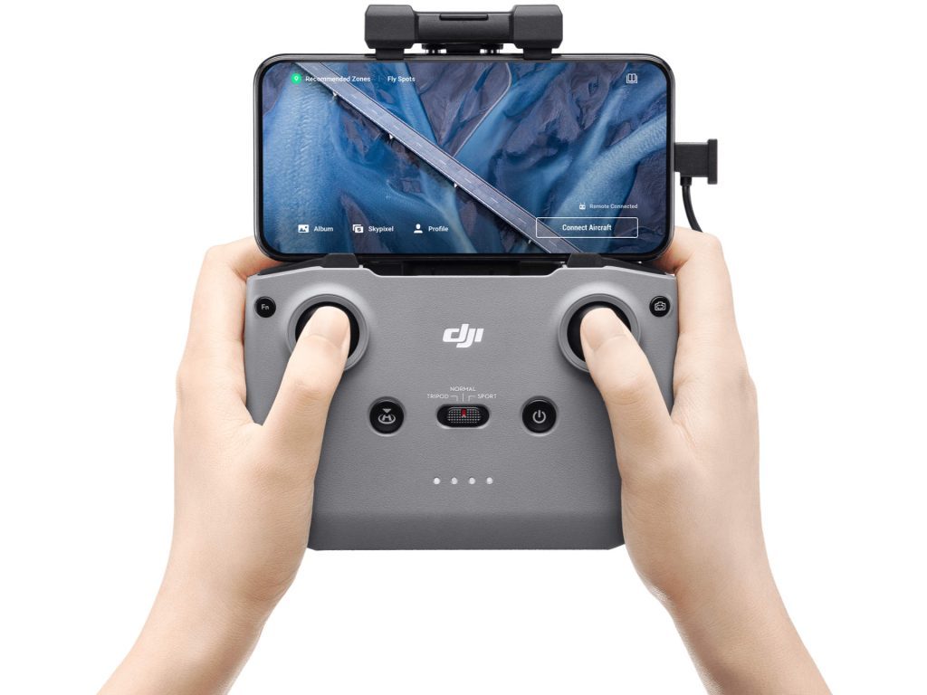 Mavic Air 2 Controller mit Fly App