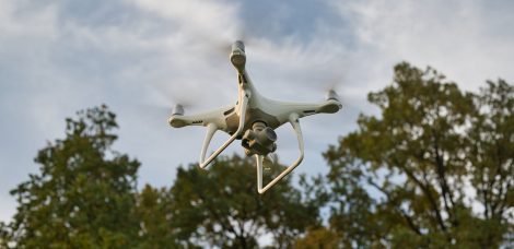 Die Phantom 4 Pro V2.0 in der Sonne