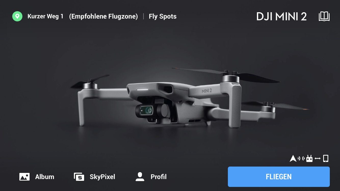 DJI veroffentlicht Fly App 1.2.0 mit QuickTransfer Mini 2 Drone Zone