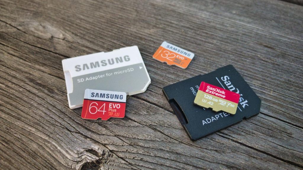 Drohnen Gadgets SD Karten microSD