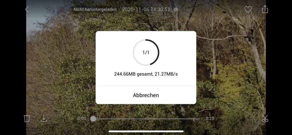 QuickTransfer Übertragung mit mehr als 20 MB pro Sekunde