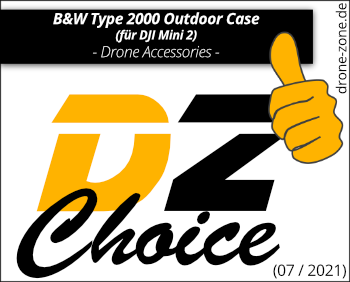 BW Type 2000 Case für DJI Mini 2 Award Web