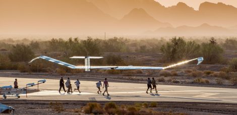 Airbus Zephyr S Drohne Takeoff