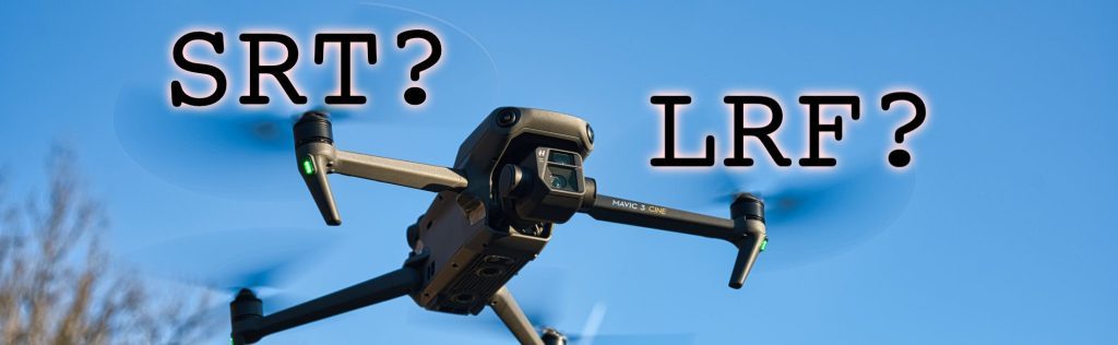 SRT und LRF Dateien bei DJI Drohnen Teaser
