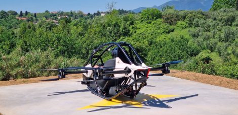 Jetson One eVTOL am Boden