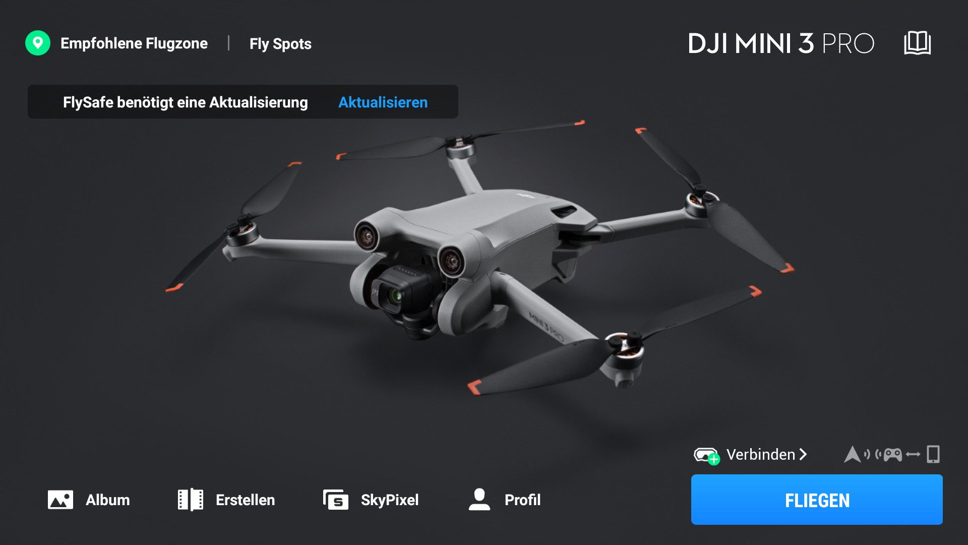 Dji fly safe app discount
