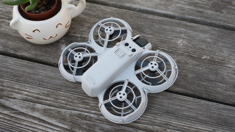 Propellerschutz Für DJI Neo Drohne – Rote Schutzhülle, Stoßdämpfend, Ultraleicht (10 G), 2-tlg.