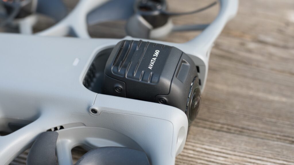 Linsen der Avata 360 im Detail
